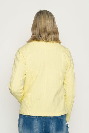 Carraig Donn Lemon Textured Jersey Jacket