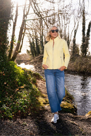 Carraig Donn Lemon Textured Jersey Jacket