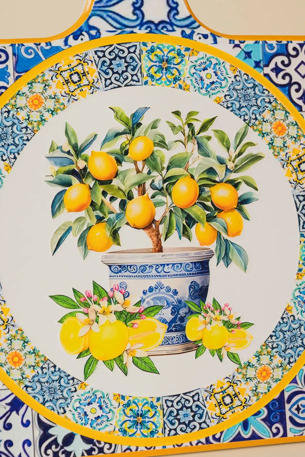 Carraig Donn Lemon Tree Ceramic Serving Board