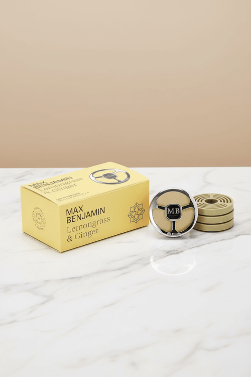 Lemongrass And Ginger Car Fragrance Gift Set