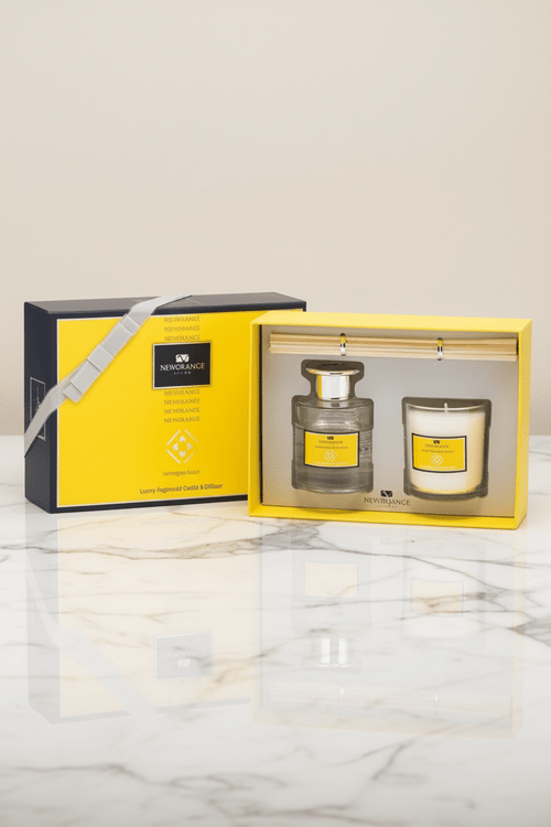 Lemongrass Candle & Diffuser Gift Set