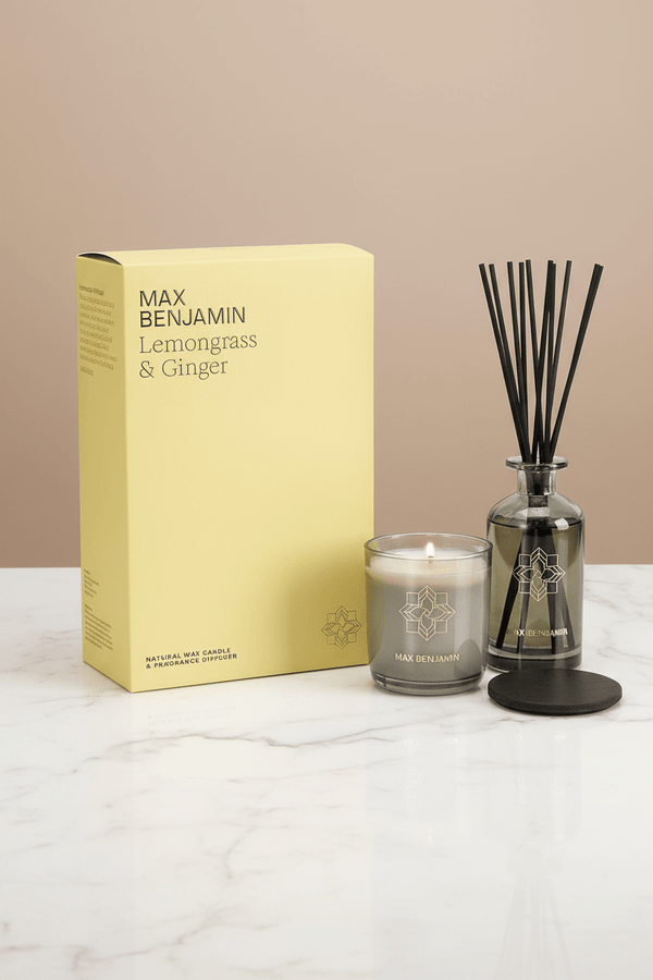 Carraig Donn Lemongrass & Ginger Candle & Diffuser Gift Set