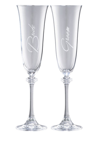 Carraig Donn Liberty Bridge And Groom Flute Pair