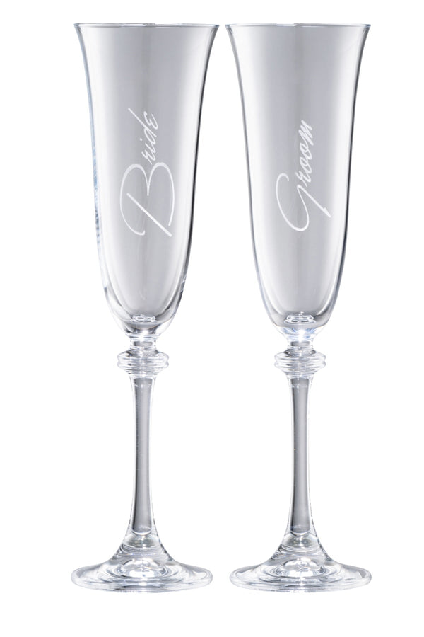 Carraig Donn Liberty Bridge And Groom Flute Pair