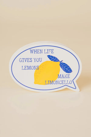 Carraig Donn "Life Gives You Lemons" Wooden Plaque