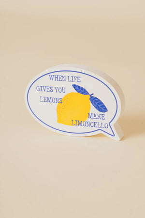 Carraig Donn "Life Gives You Lemons" Wooden Plaque