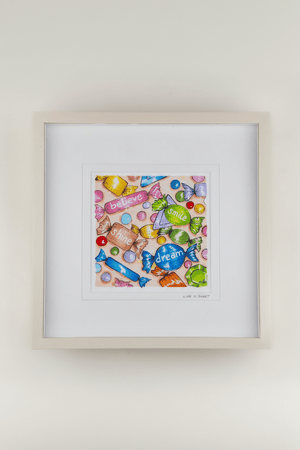 Carraig Donn "Life Is Sweet" Large Framed Art Print