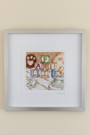 Carraig Donn "Little One" Large Framed Art Print