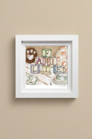 Carraig Donn Little One Mini Framed Art Print