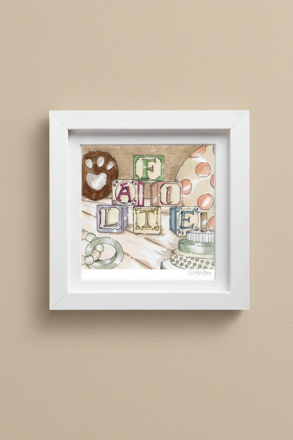 Carraig Donn Little One Mini Framed Art Print