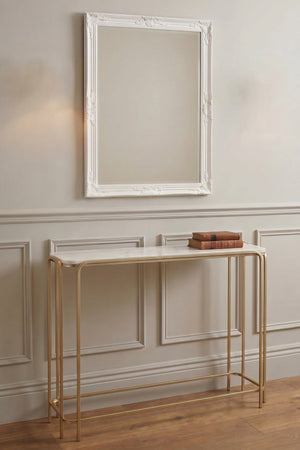 Carraig Donn Louise Cream Wall Mirror