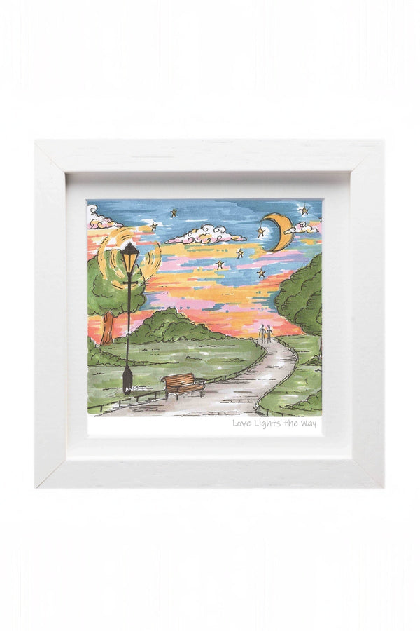 Carraig Donn Love Lights The Way Mini Framed Art Print