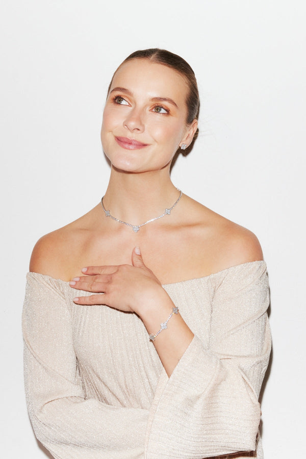 Carraig Donn Luciana Clover Necklace
