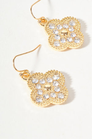 Carraig Donn Lucky Gold Drop Earrings