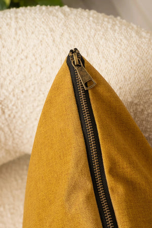 Carraig Donn Lucy Mustard Cushion 45cm