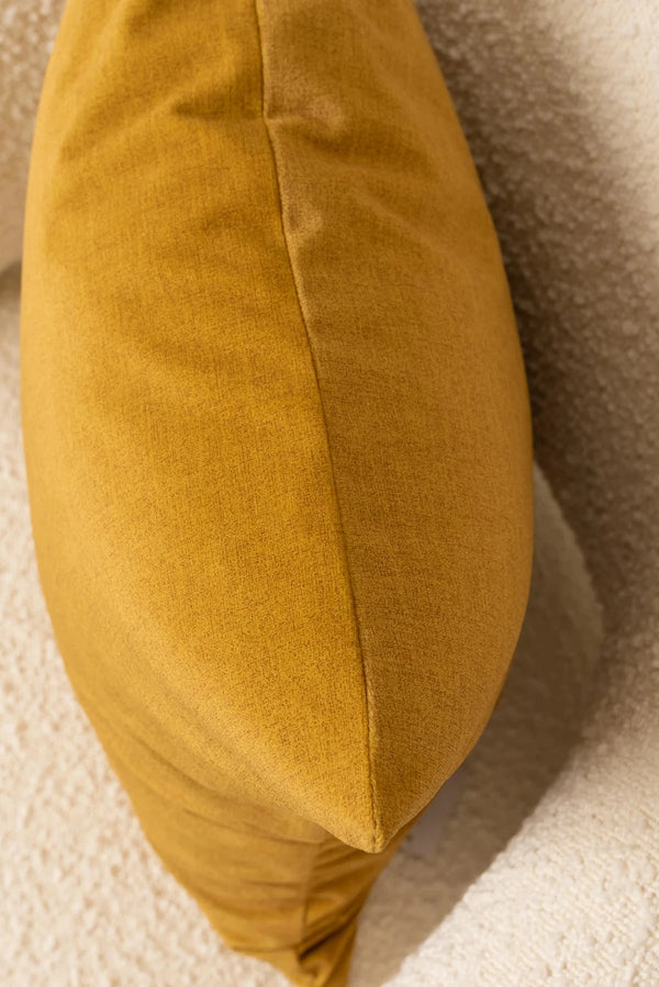 Carraig Donn Lucy Mustard Cushion 45cm
