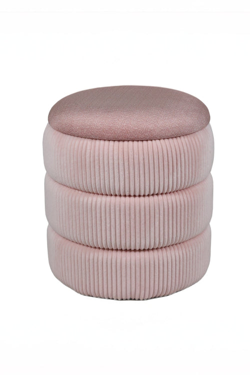 Lulu Pink Storage Stool | Gift & Home | Footstools – Carraig Donn