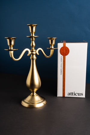 Carraig Donn Lumiere 3-Arm Candelabra