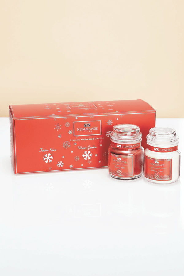 Carraig Donn Luxury Christmas Candle Jar Set