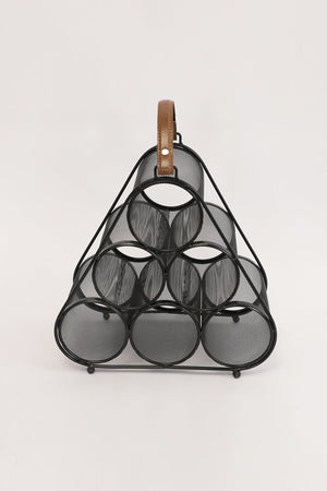 Carraig Donn Lynn Wine Rack With Handle
