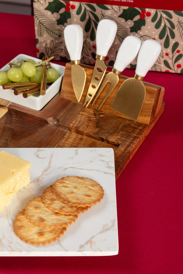 Carraig Donn Marble Cheese Board Gift Set
