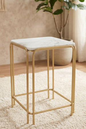 Carraig Donn Marble Side Table
