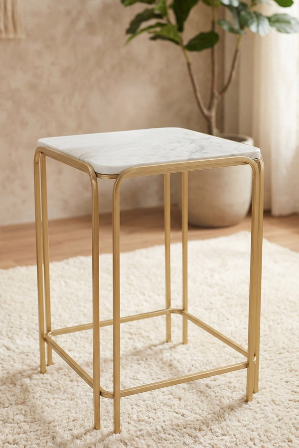 Carraig Donn Marble Side Table