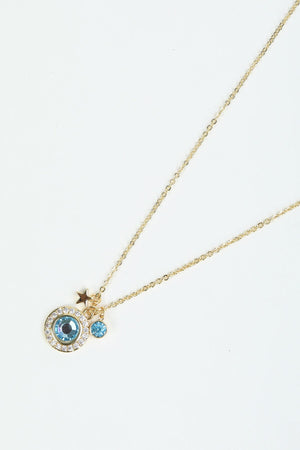 Carraig Donn March Birthstone Charm Necklace