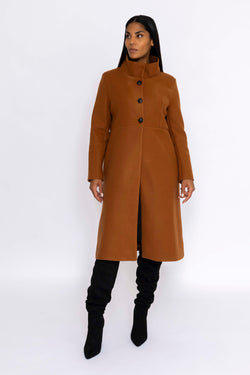 Carraig Donn Maxine Coat in Brown