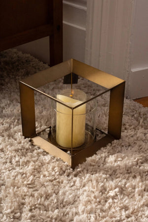 Carraig Donn Medium Bronze Cube Lantern