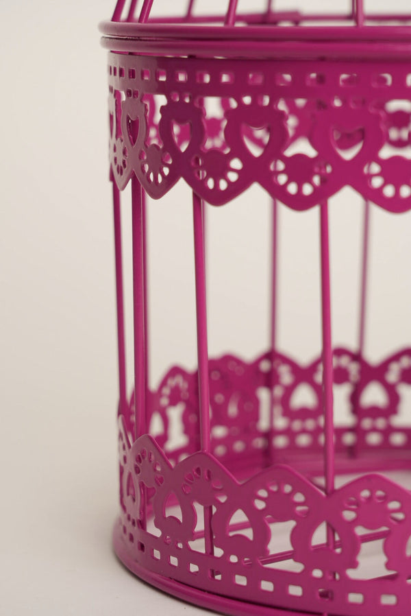 Carraig Donn Medium Pink Bird Cage