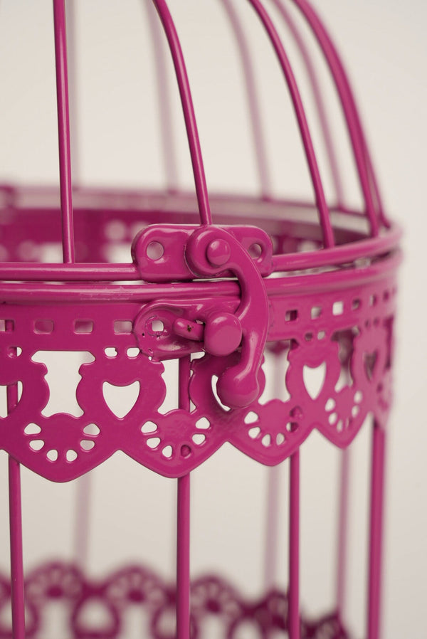 Carraig Donn Medium Pink Bird Cage