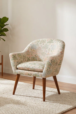 Carraig Donn Menagerie Birds Upholstered Armchair
