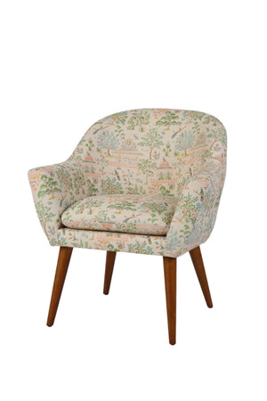 Carraig Donn Menagerie Birds Upholstered Armchair