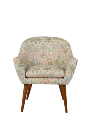 Carraig Donn Menagerie Birds Upholstered Armchair