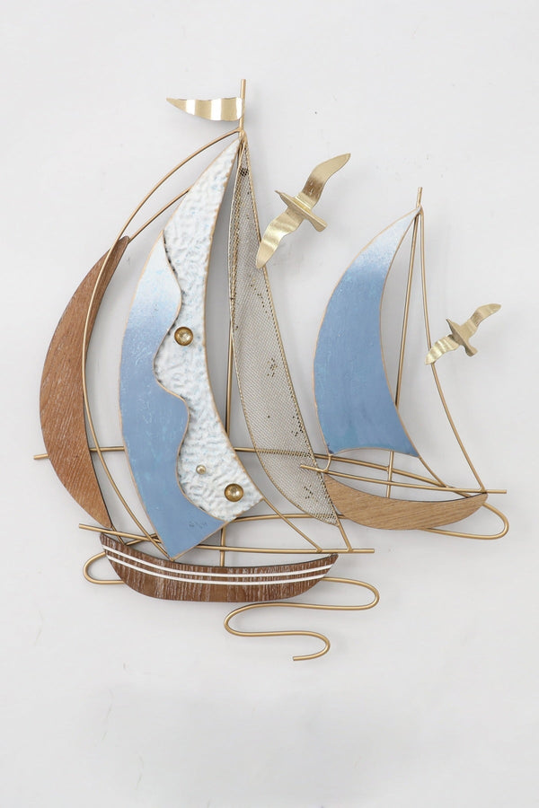 Carraig Donn Metal Sailing Boats Wall Art