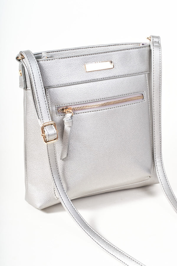 Carraig Donn Metallic Classic Crossbody Bag