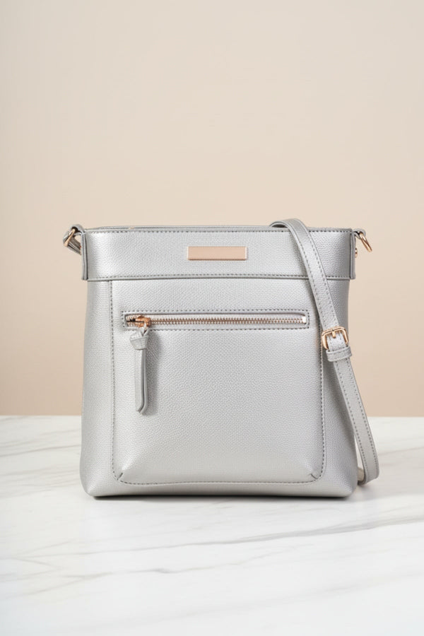 Carraig Donn Metallic Classic Crossbody Bag