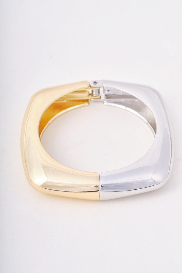 Carraig Donn Mixed Metal Square Bangle