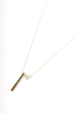 Carraig Donn "Mo Chroi" Bar Pendant Necklace