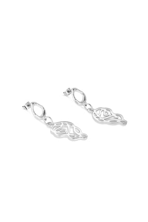 Carraig Donn Molten Knot Drop Earrings