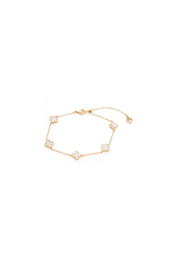 Carraig Donn Mother Of Pearl Gold Bracelet