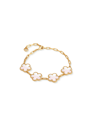 Carraig Donn Mother Of Pearl Gold Bracelet