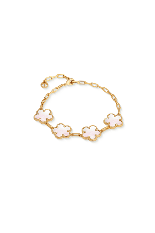 Mother Of Pearl Gold Bracelet
