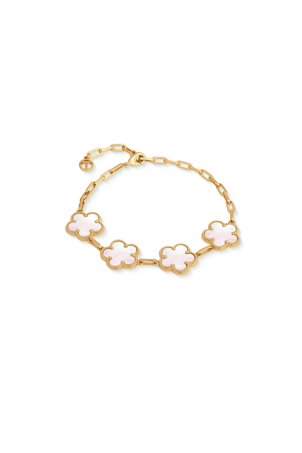 Carraig Donn Mother Of Pearl Gold Bracelet