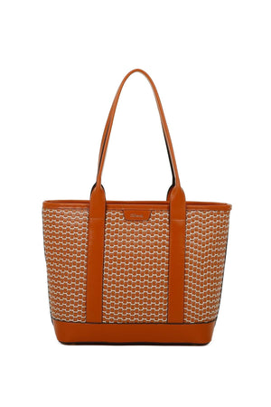 Moyo City Day Tote Bag in Brown