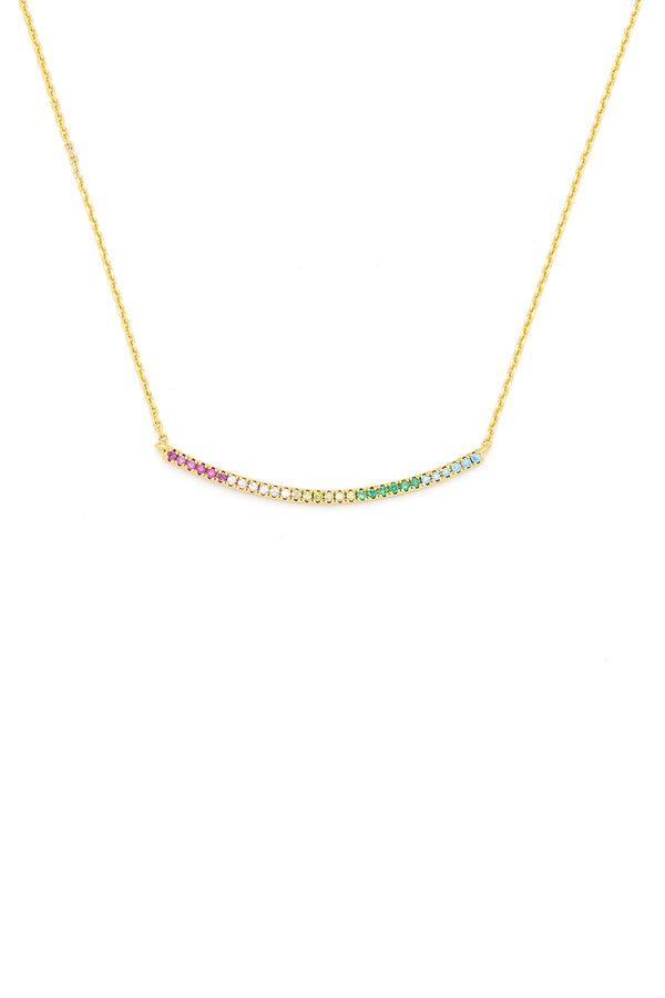 Carraig Donn Multi Coloured Bar Necklace