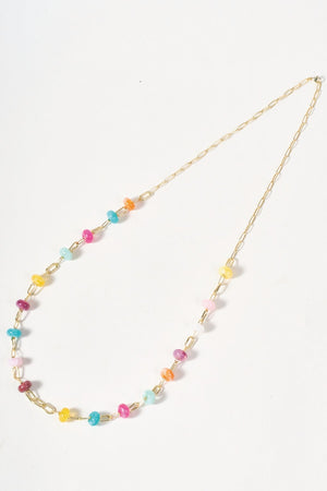 Carraig Donn Multi Coloured Long Necklace
