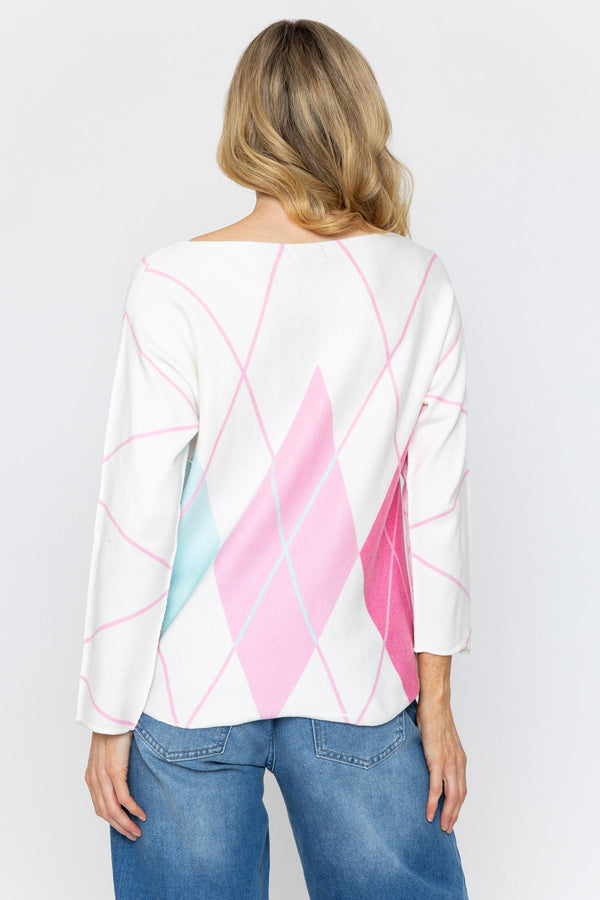 Carraig Donn Multi Printed Knit Jumper