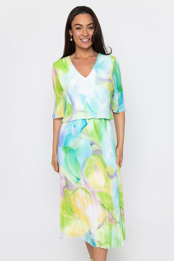 Carraig Donn Multi Printed Michaela Dress
